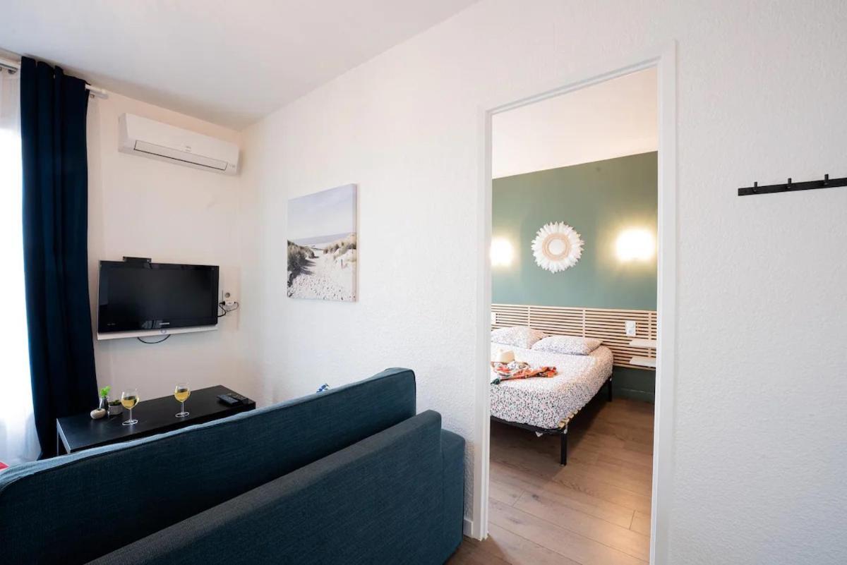 Appartement N2 Centre Village, Clim, Parking Gratuit Aigues-Mortes Exterior foto